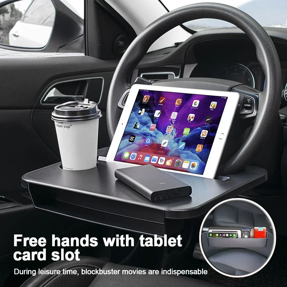 Car Seat Organizer - Meja Laptop Portabel Multifungsi untuk Mobil,
