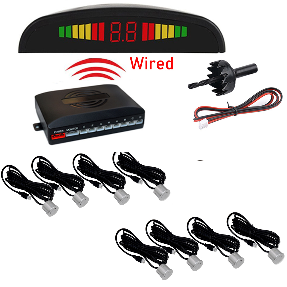 Car Accessories Near Me - Radar parkir mobil Universal, parktronik dengan