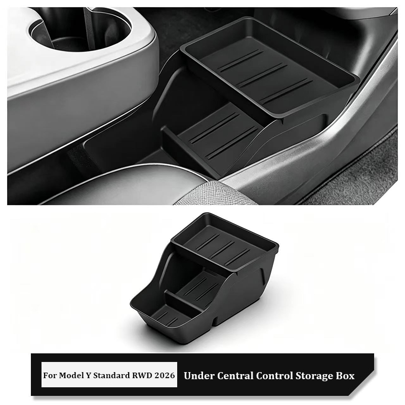 Car Seat Organizer - Kotak Penyimpanan Bawah Konsol Tengah TPE,