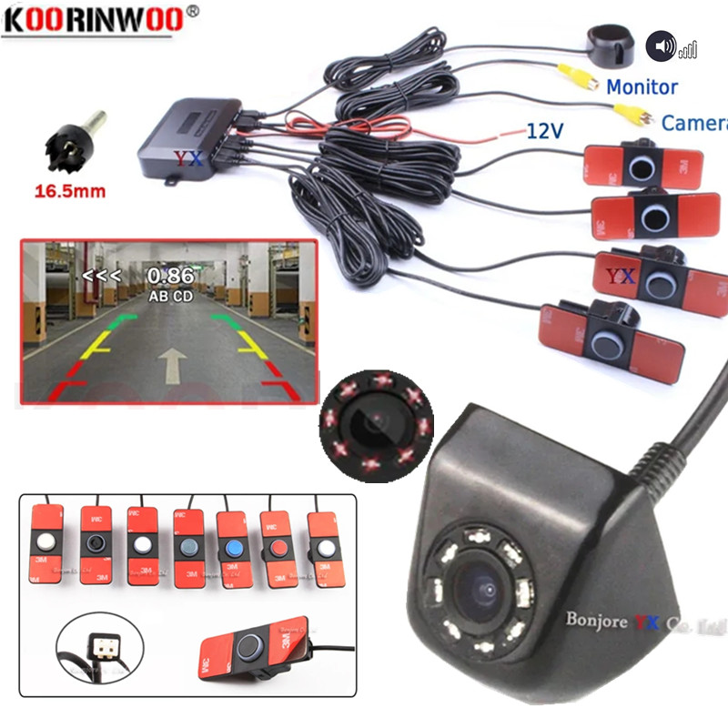 Car Accessories Near Me - Parktronic Assistance Mobil 4 Perangkat Deteksi