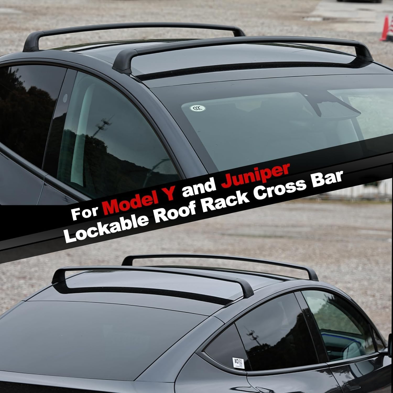 Car Roof Rack Cross Bar - Rak Bagasi Atap Tesla Model Y