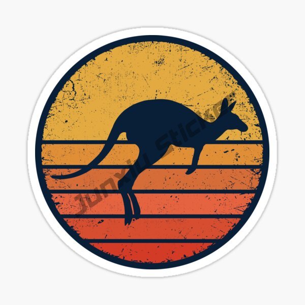 Stiker Bumper Kangaroo Zone Au - Car Accessories Australia ulasan dan harga