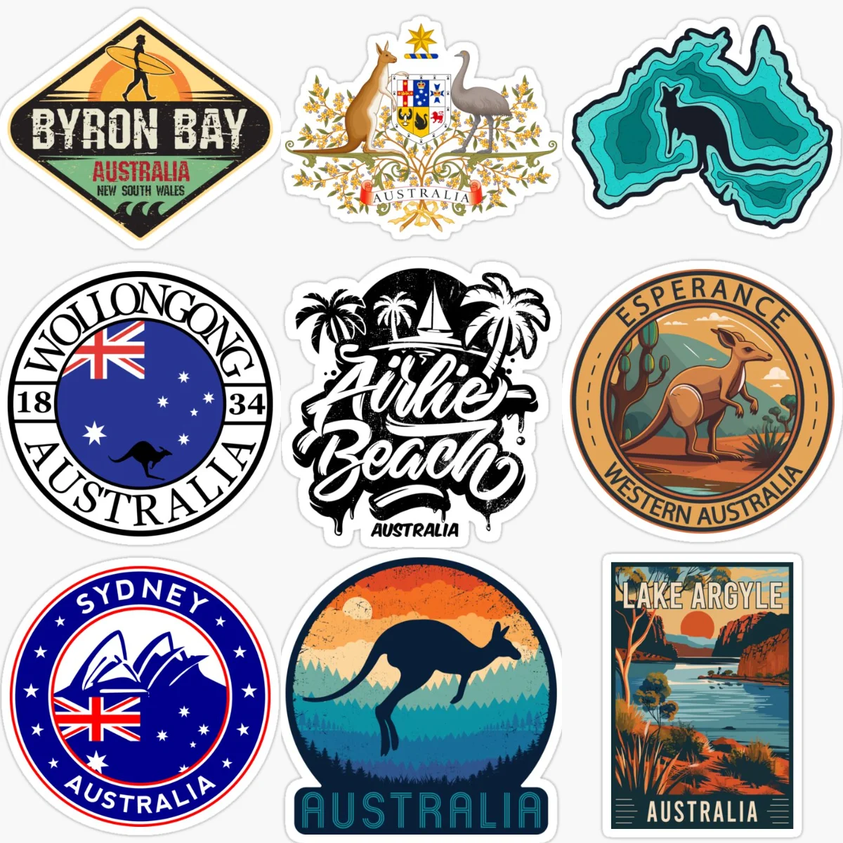 Stiker Mobil PVC Kreatif Lamba - Car Accessories Australia ulasan dan harga