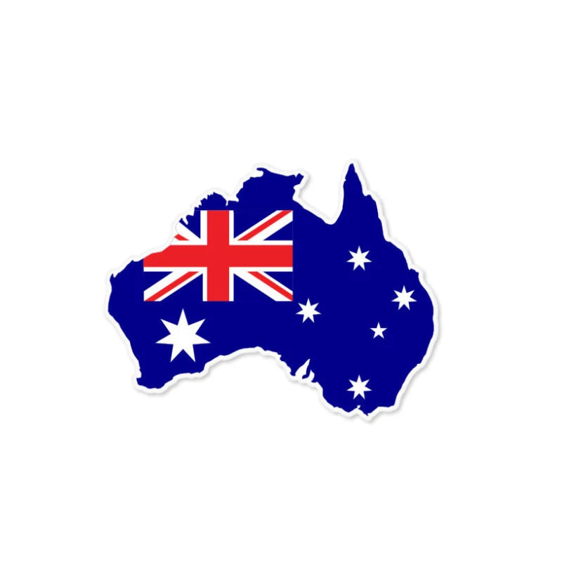 Desain baru bendera peta Austr - Car Accessories Australia ulasan dan harga