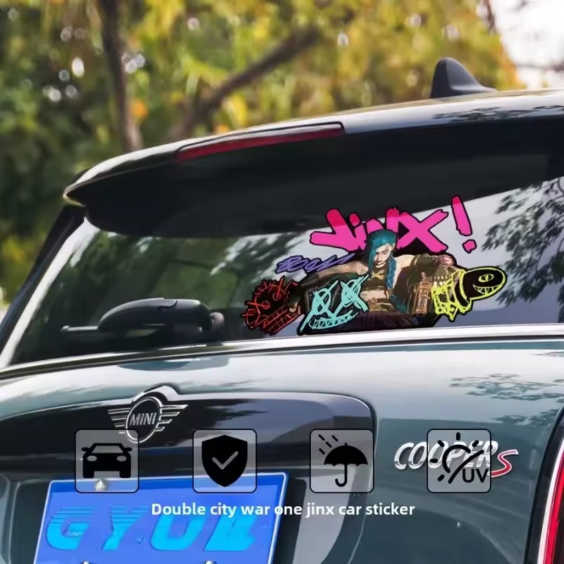 Stiker Mobil Reflektif Grafiti - Car Accessories For Decoration ulasan dan harga