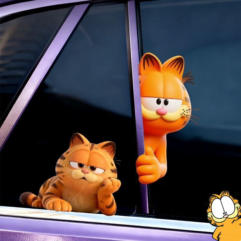 Stiker Garfield anime kartun l - Car Accessories For Decoration ulasan dan harga