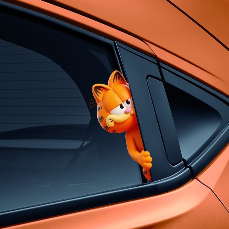 Stiker Garfield anime kartun l - Car Accessories For Decoration ulasan dan harga