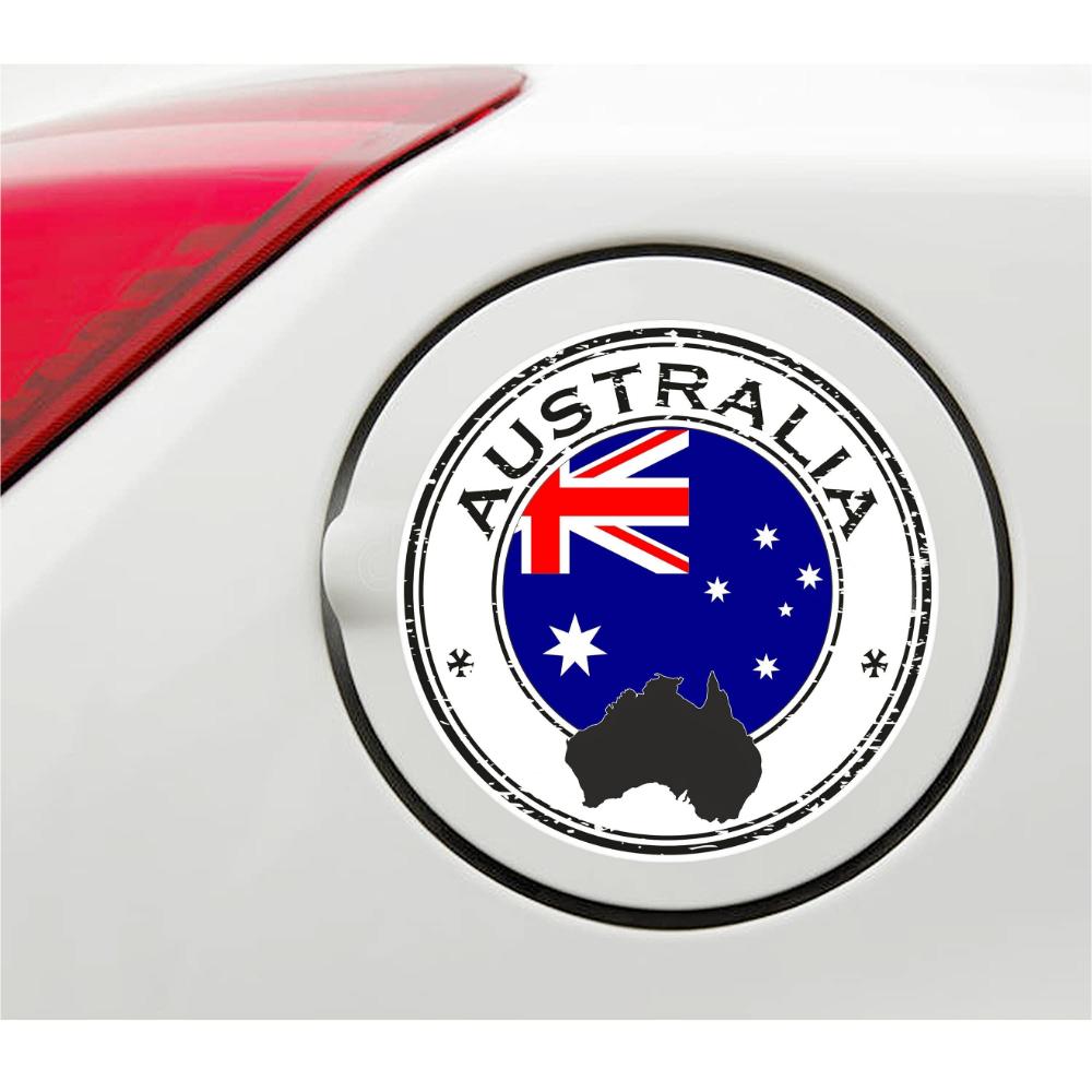 Stiker dan Dekal Bendera Austr - Car Accessories Australia ulasan dan harga