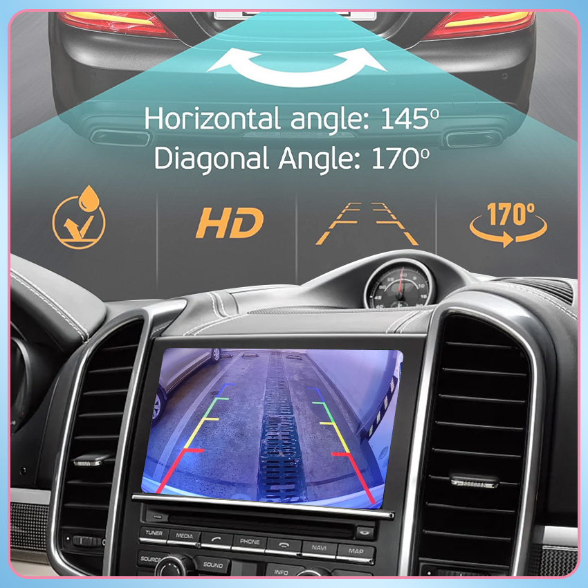 CCD HD 170 ° Kamera Tampilan B - Car Accessories Xl ulasan dan harga