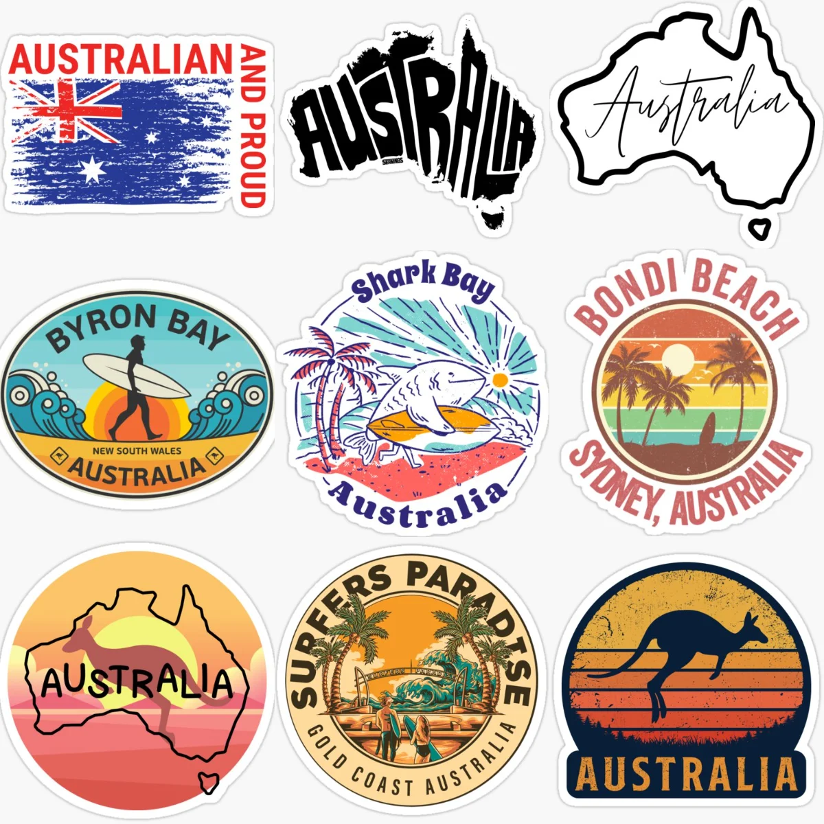 Stiker Mobil PVC Kreatif Lamba - Car Accessories Australia ulasan dan harga