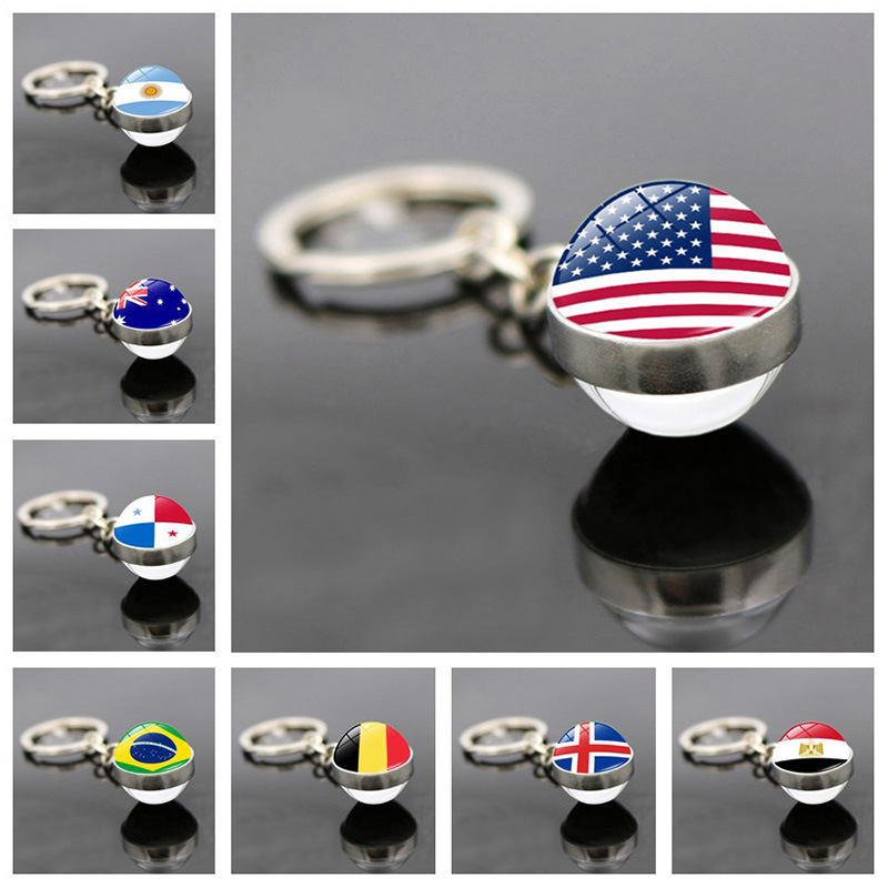 Gantungan kunci bendera nasion - Car Accessories Australia ulasan dan harga