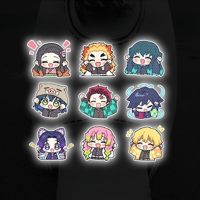 Stiker reflektif mobil dengan  - Car Accessories For Decoration ulasan dan harga