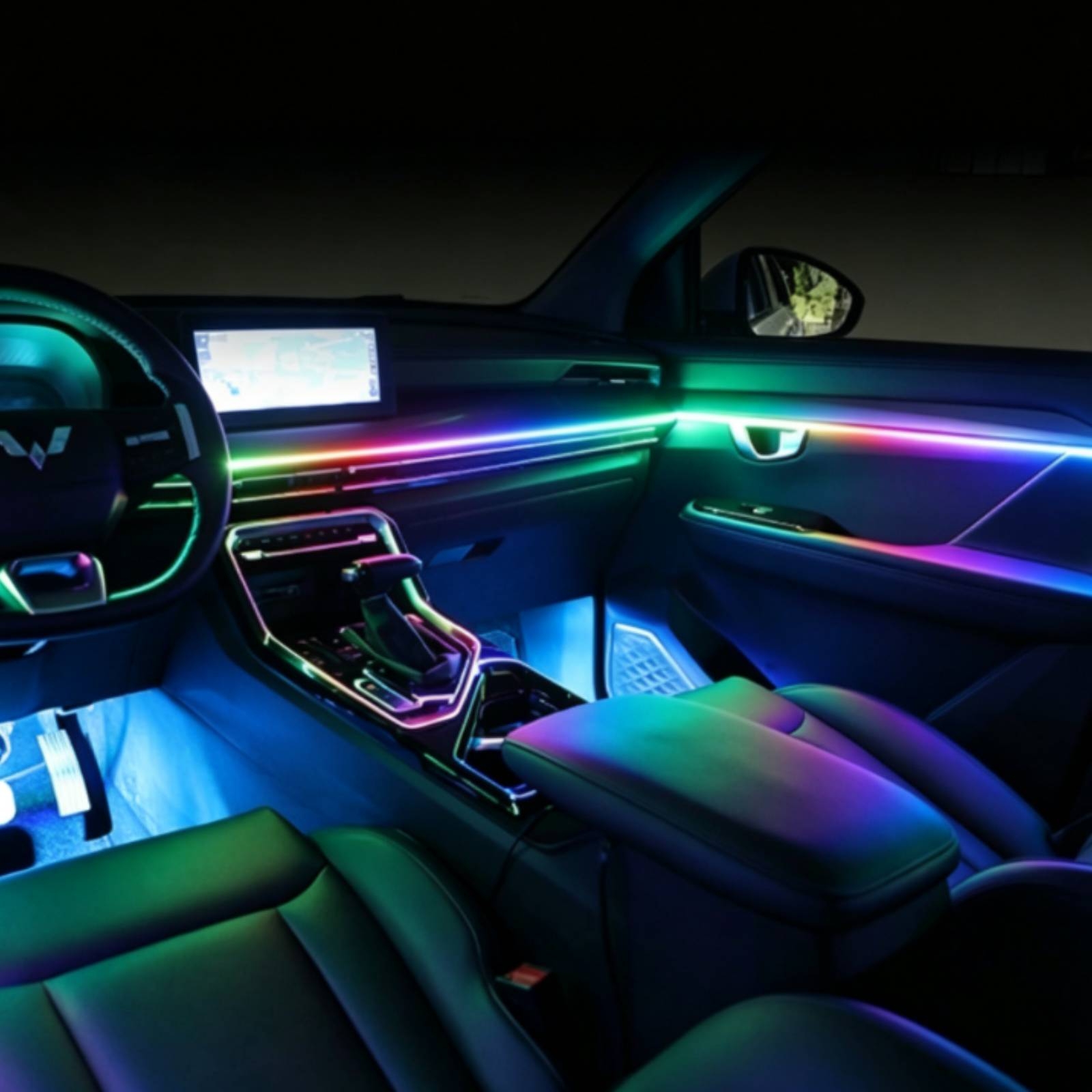 6 Buah Lampu LED Interior Mobi - Led Interior Ambient Light ulasan dan harga